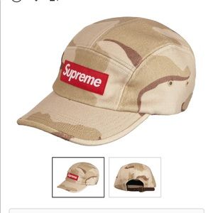 Supreme wool camp cap
